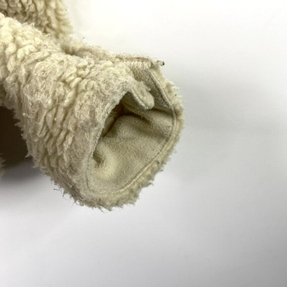 Levis Jacket Womens Size Medium Ex-Boyfriend Sherpa Trucker Jacket Beige - Picture 5 of 8